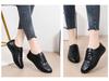 Spring New Women's White Lace-Up Casual Korean Shoes
