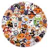 50-Piece Halloween Classic Stickers - Decorative Decals for Notebooks, Phone Cases, Jack-O'-Lanterns & Journals