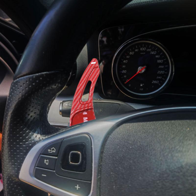 Car Steering Wheel  Carbon Fiber Shifter Paddle For Mercedes Benz Vito Viano V Class W447 2015 2016 2017 2018