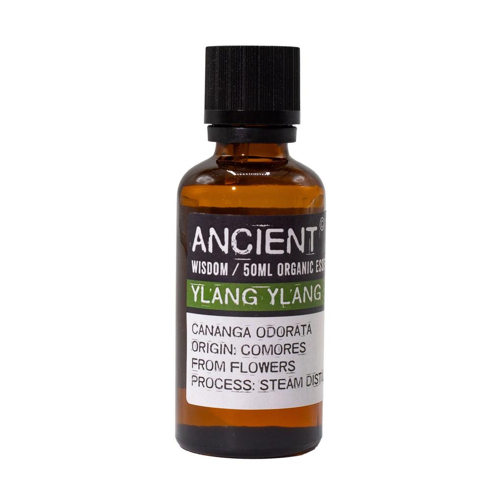 Ylang Ylang Essential Oil Organic Steam Distilled 50ml