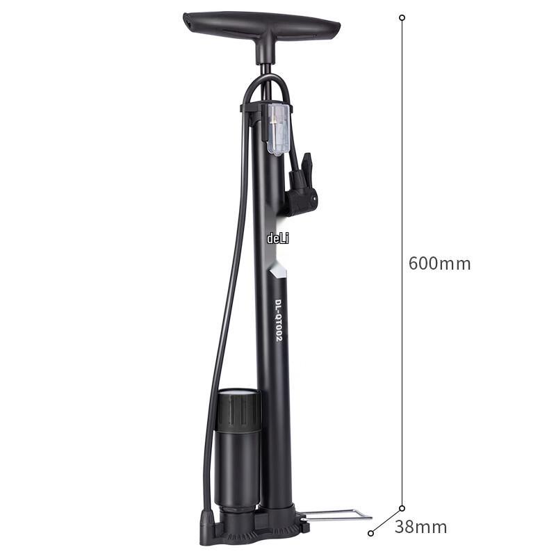 Deli Air Pump with Gauge