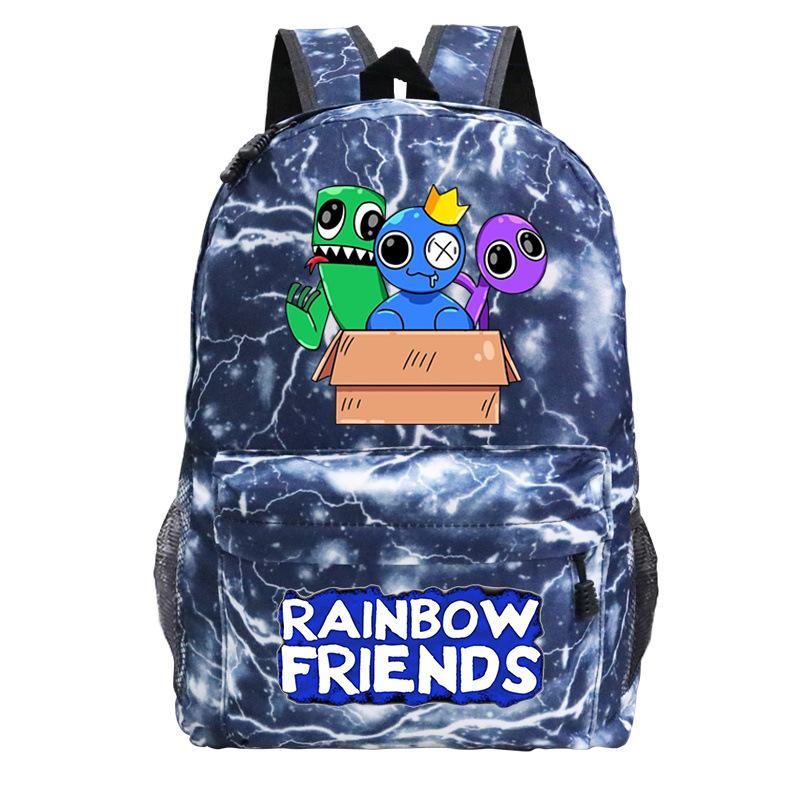 Cartoon Backpack For Primary School Students, Junior High School Students, Campus Burden Reduction Schoolbag Wide Shoulder Large Capacity Computer Bag