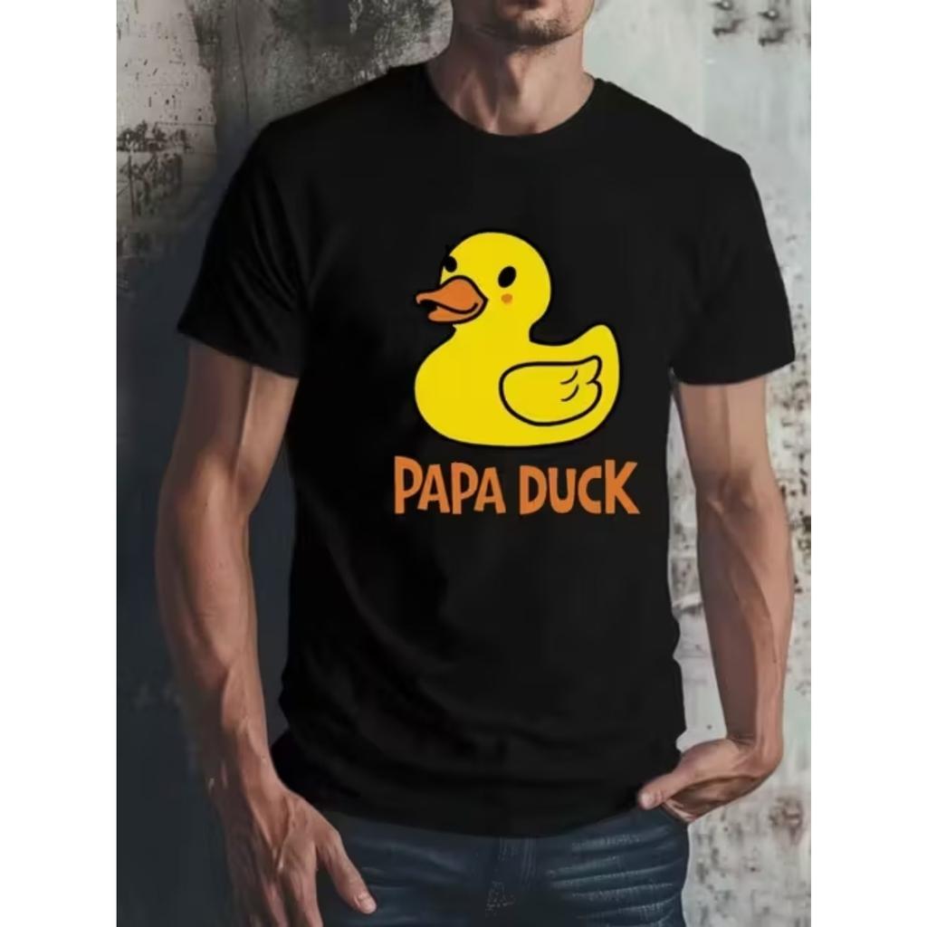 New Summer Men's Fashion T-shirt Personality Retro Pattern Printed Men's T-shirt Top