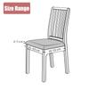 Waterproof Pu Seat Cushion Cover Faux Leather Stretch Chair Cover For Dining Area Room Area Kitchen Hospitality Anti -Dirty Oil -Proof Slipcovers