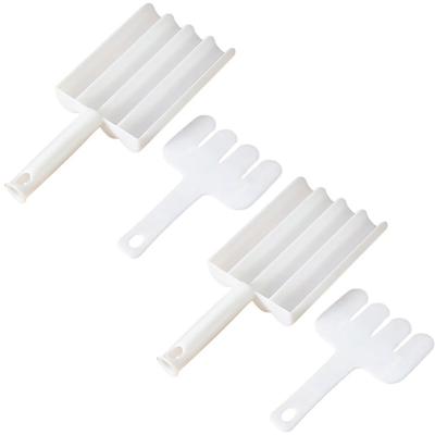 Kreativní kuchyňská DIY lžička na maso s rýčem (4 karbanátky *2)