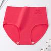Big Size Lady Spring and Autumn Print Pure Cotton 10A Antibacterial High Waist Briefs