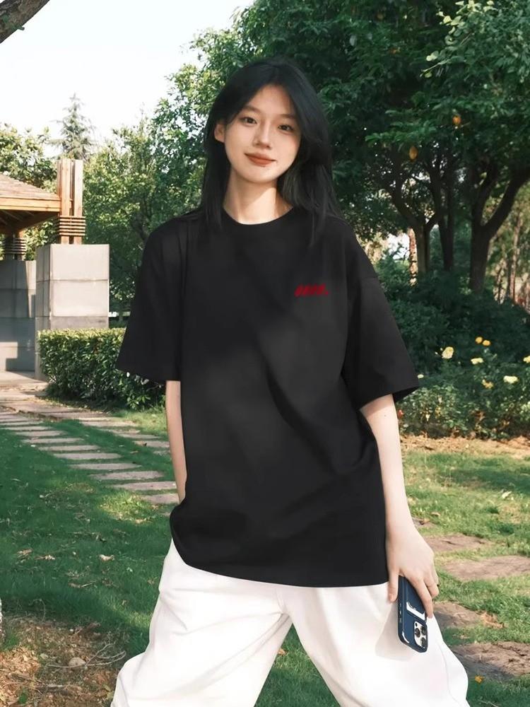 Anime Cartoon Womens Short Sleeve T Shirt With Cotton Fabric For Casual Summer Wear