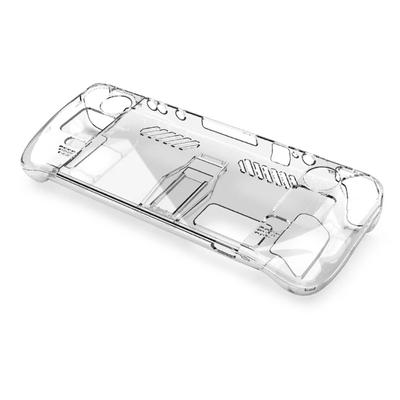 Защитный чехол для игровой консоли Split Crystal с подставкой, жесткий корпус для ПК, устойчивый к царапинам, аксессуар для Steam Deck