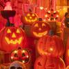 Luminous Large Halloween Pumpkin Lantern: Outdoor Decoration & Shopping Mall Display Props