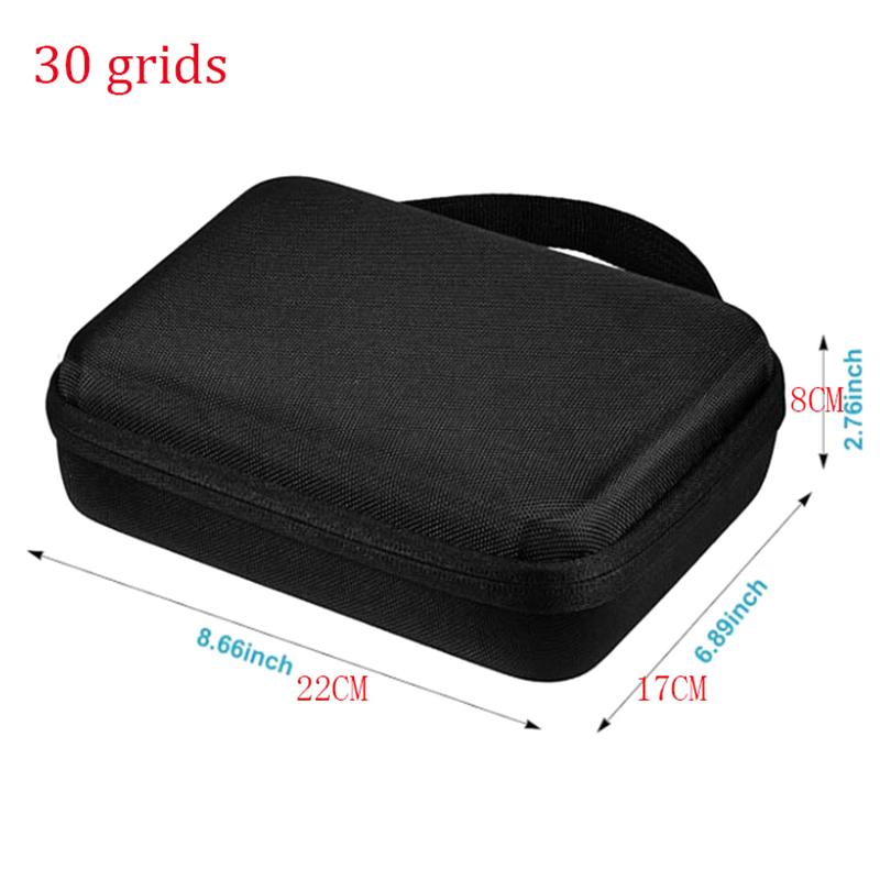 10Ml Insulin Vial Refrigerator Storage Box With Mesh Bag, For Organizing Small Injection Vials.