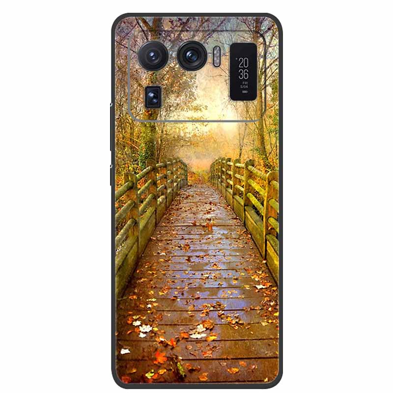 For Xiaomi Mi 11 Ultra Case 6.81 Shockproof Soft silicone TPU Back Cover Cases For Xiaomi11 Ultra Phone fundas Mi11 Ultra Cute