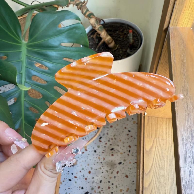 Acetate Hair Claw Clip 10.5cm Minimalist Geometric Pattern Updo Holder Sweet Cool Style Hair Grip Accessory for Women Unisex