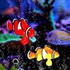 Silicone Bionic Luminous Clownfish Fish Swim Decoration for Fish Tank Aquarium