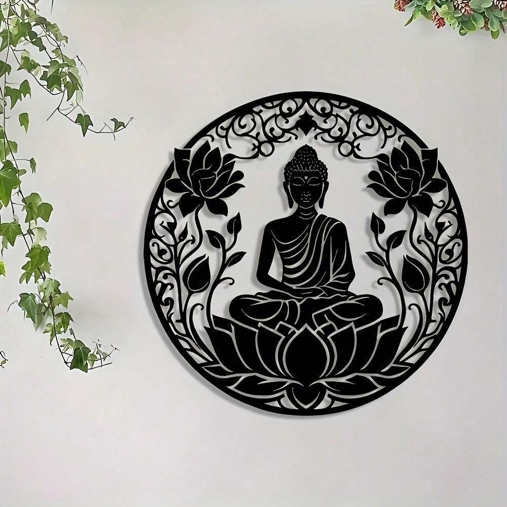 Vintage Metal Wall Art Living Room Decor Modern Sculpture