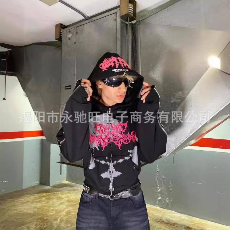 Unisex Oversized Hooded Sweatshirt With Graphic Print Hip Hop Streetwear Loose Fit Pullover Fall