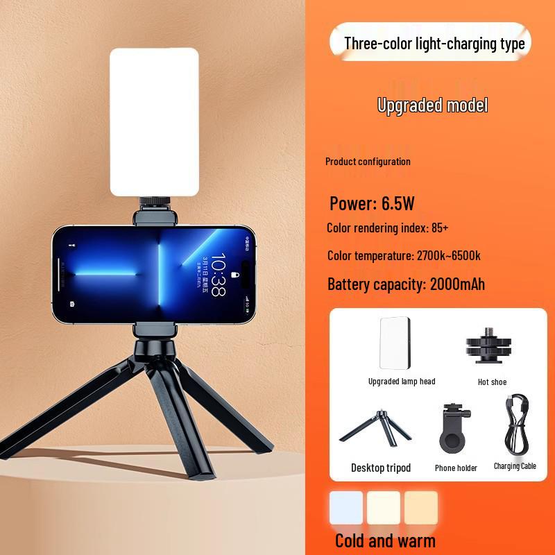 Mini Portable LED Selfie Light for Mobile Phones