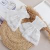 French Lace Arm Sleeves Wrist Cuffs Arm Covers Decorative Sleeves For Office Women Daily and Party Clothing Enhancer