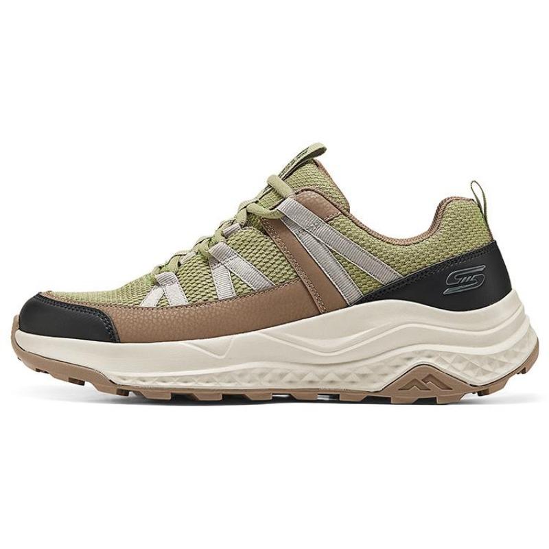 Skechers BOBS Men Low Top Running Shoes Green 118123-OLV 43