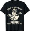 Funny Raccoon Meme Tee Goose Raccoon T-Shirt Unisex T-Shirt