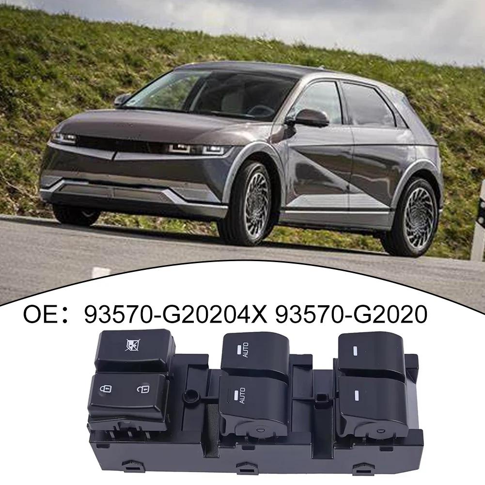 Power Window Switch PPP0374650 93570-G2020 93570G2020 93570-G20204X 93570G20204X For Hyundai For Ioniq Front Left Driver