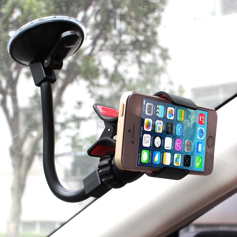 Universal Car Phone Holder Sucked Type 360° Rotatable Windshield Mount Stand GPS Phone Bracket Auto Interior Decor Accessories