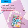 Multifunctional Metal Book Positioning Ruler for DIY Album Covers