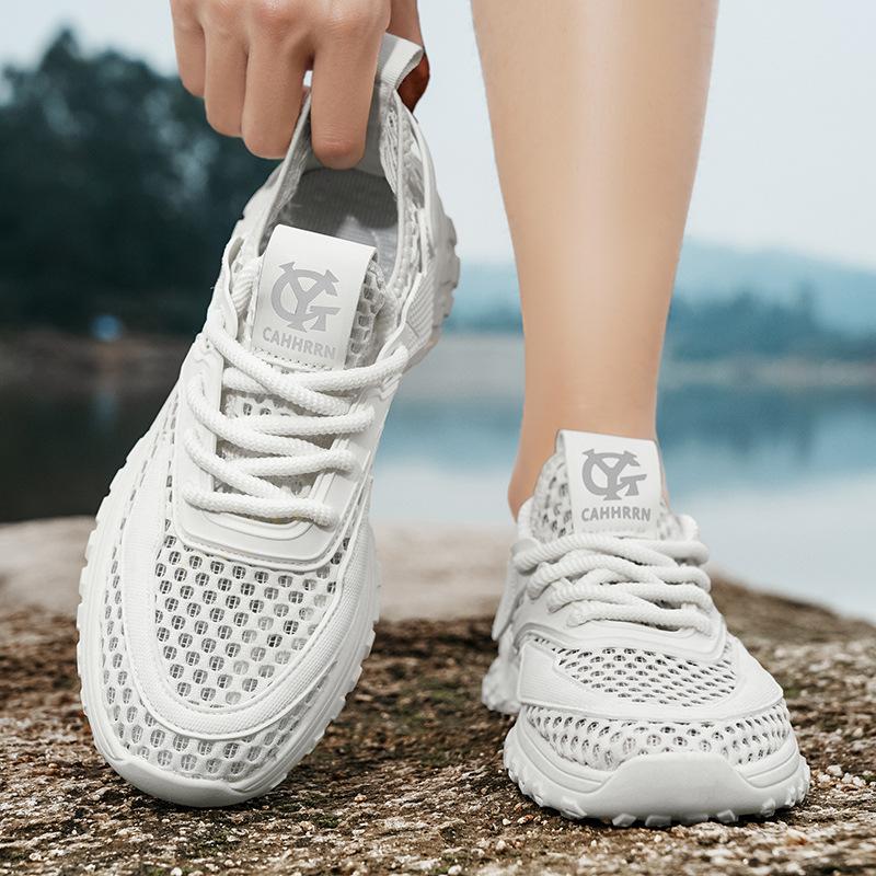 2025 Men's Spring and Summer New Fashion Trend Platform Casual Versatile Daily Comfortable Breathable Men's Creek Shoes