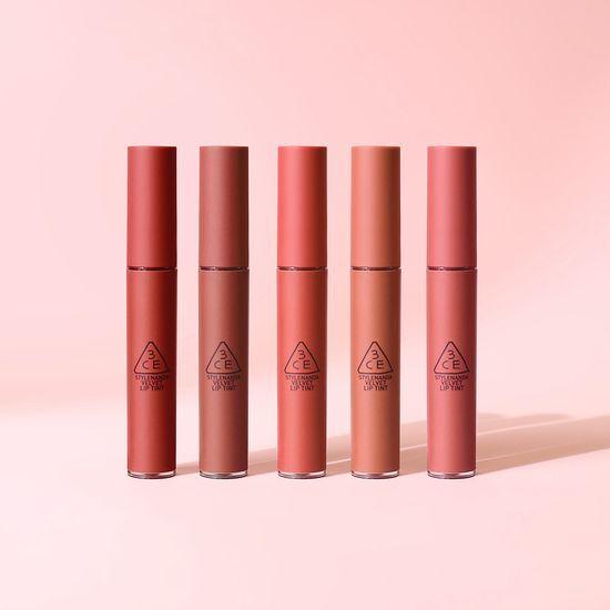 3CE Velvet Lip Tint 4g 15 shades