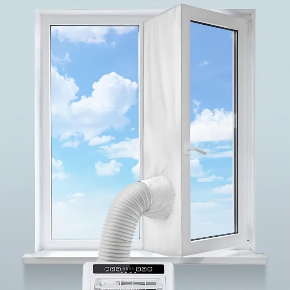 Weatherproof Air Conditioner Window Seal Sealed AC Vent Hose Guards Window Seal Cloth Tilt Window