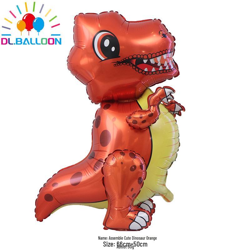 Dinosaur Aluminum Foil Balloon Party Decoration Set