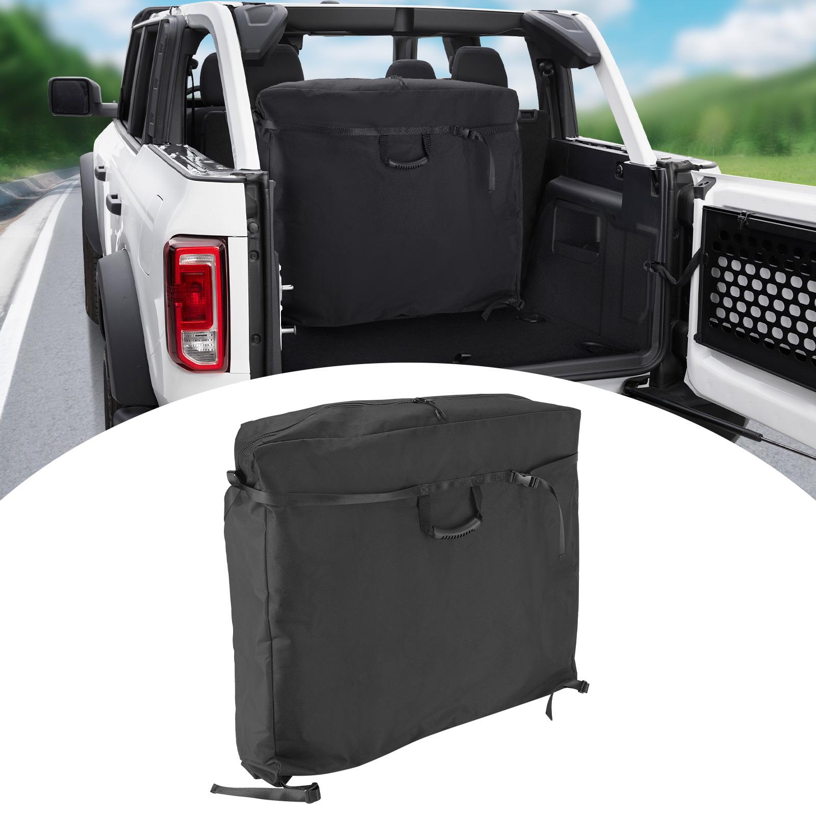 

Сумка для хранения жесткого верха Bronco: Водонепроницаемая и прочная ткань Оксфорд с мягким центром (Подходит для 2021+) Oxford Cloth 500D