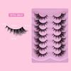 Curl Cat Eye False Eyelashes Eye Elongated Faux Mink Lashes Manga Lashes Fake Lashes  Makeup Tools