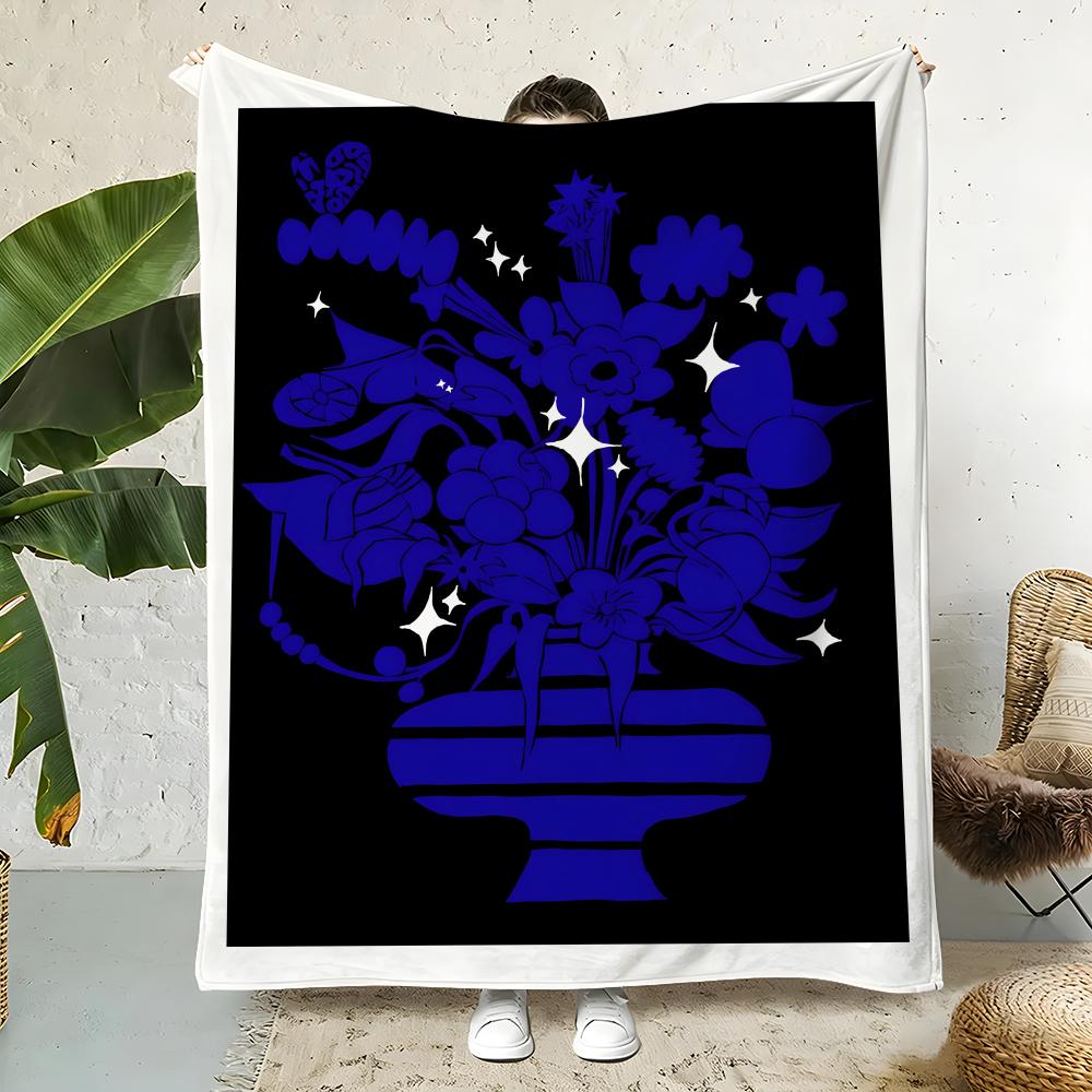 Artist A-AnttiKalevi Throw Flannel Throw Blanket,Bed Home Office Nap Blanket Travel,Camping,Picnic Blanket Soft Decor 75cmx90cm