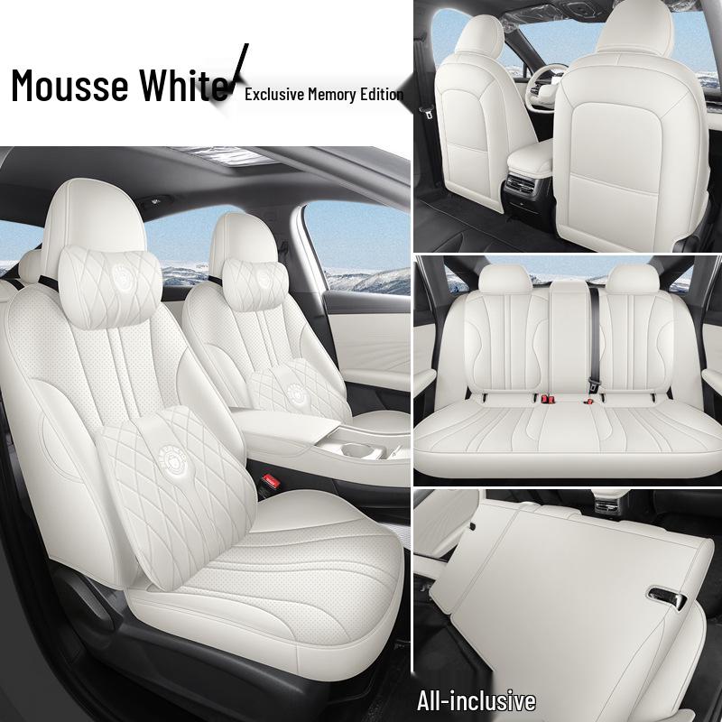 Roewe M7DMH Original Perforerade Läder Bilbarnstolsskydd - Andningsbara & Hälsobevarande