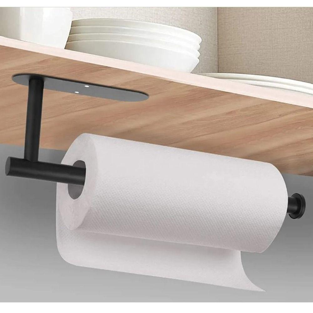 Sturdy Paper Towel Holder Stainless Steel Roll Dispenser High Quality Paper Holder  Space Saving