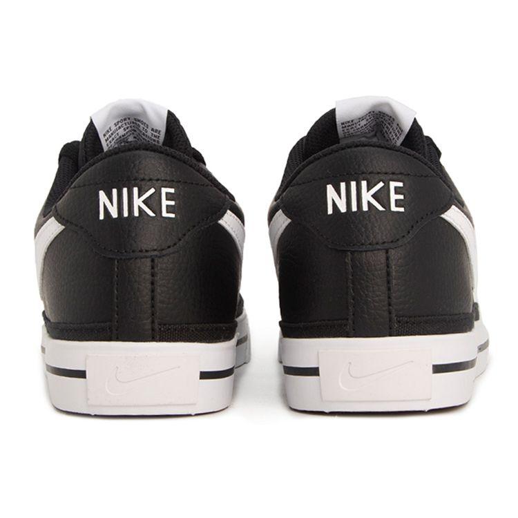 Nike Court Legacy Black White Unisex Sneakers Gum-Light-Brown CU4150-002