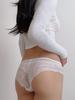 Japanese Summer Bow Low-Rise Panties Men Tight Sexy Lace See Through Briefs Cosplay Maid Sissy Pouch Underwear Crossdressing