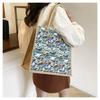 1PC New Three-dimensional Cartoon Fresh Portable Linen Bag, Sweet Commuting Large-capacity Student Versatile Tote Bag