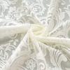 Lace Curtain with Vintaged Flower Embroidery tulle Transparent Panels Curtains for Bedroom Living Room Window Drapes