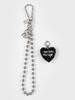 Eireve TOO!!XL HEART MULTI KEYCHAIN (BLACK)