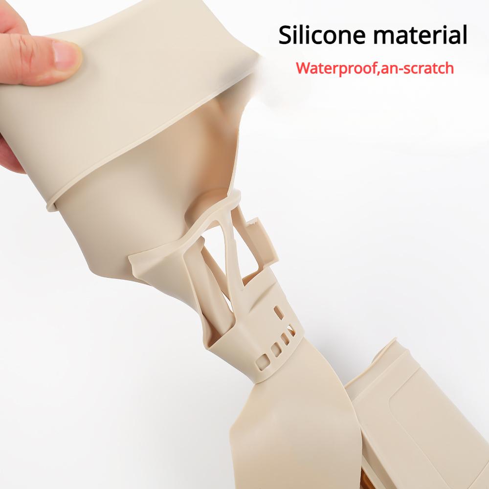 For Land Cruiser LC300 2022 2023 Center Console Gear Shift Panel Silicone Pad with Storage Box Dustproof Protective Cover