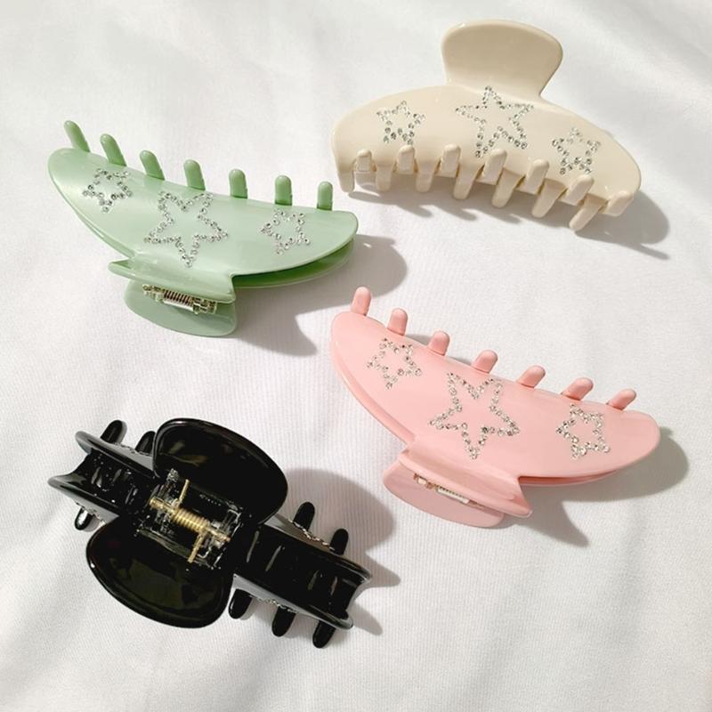 Large Hair Claw Clip Star Decorations Hair Catch Hair Accessories for Women