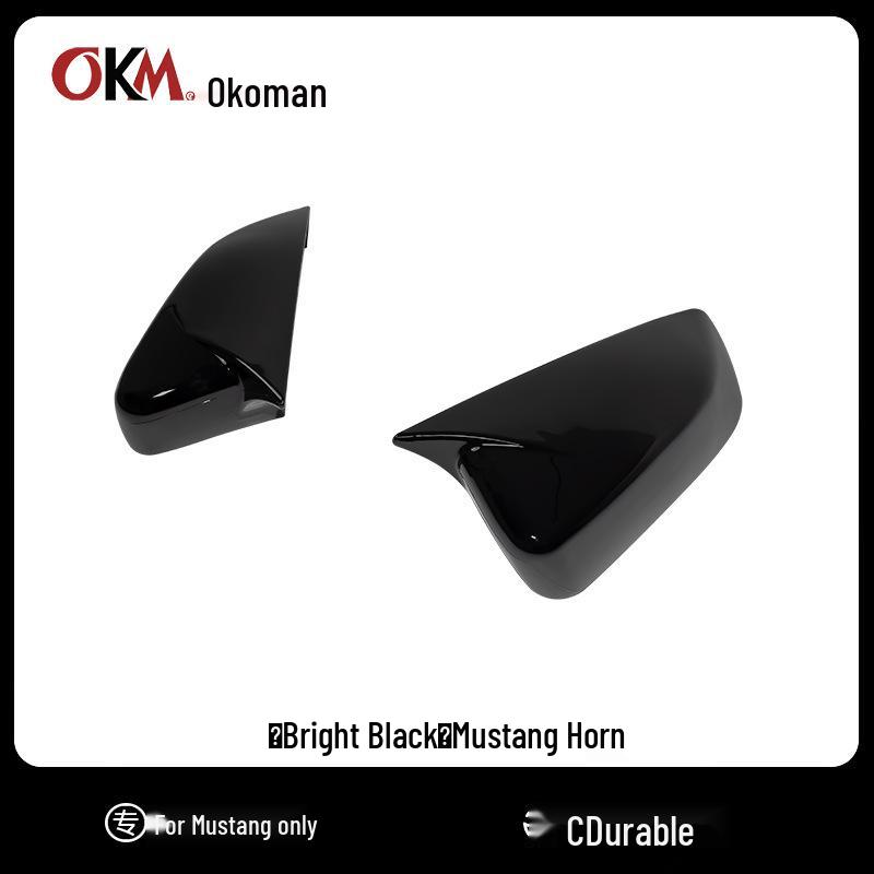 

Ford Mustang 2010-2014 Rearview Mirror Shell Cover Glossy Black