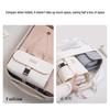 Twill Waterproof Hanging Toiletry and Makeup Organizer with Wet/Dry Separation