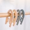 10Pcs Portable Folding Clothes Hangers Multifunctional Travel Clothing Drying Rack Laundry Hangers Space Saving