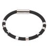 Anti Static Bracelet Silicone 8 Loops Eliminate Body Static Wristband for Winter Running Black