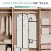 183x60cm Garment Clothes Dust Cover Suit Dress Jacket Travel Wedding Dress Protector Bag Anti-dust Moistureproof