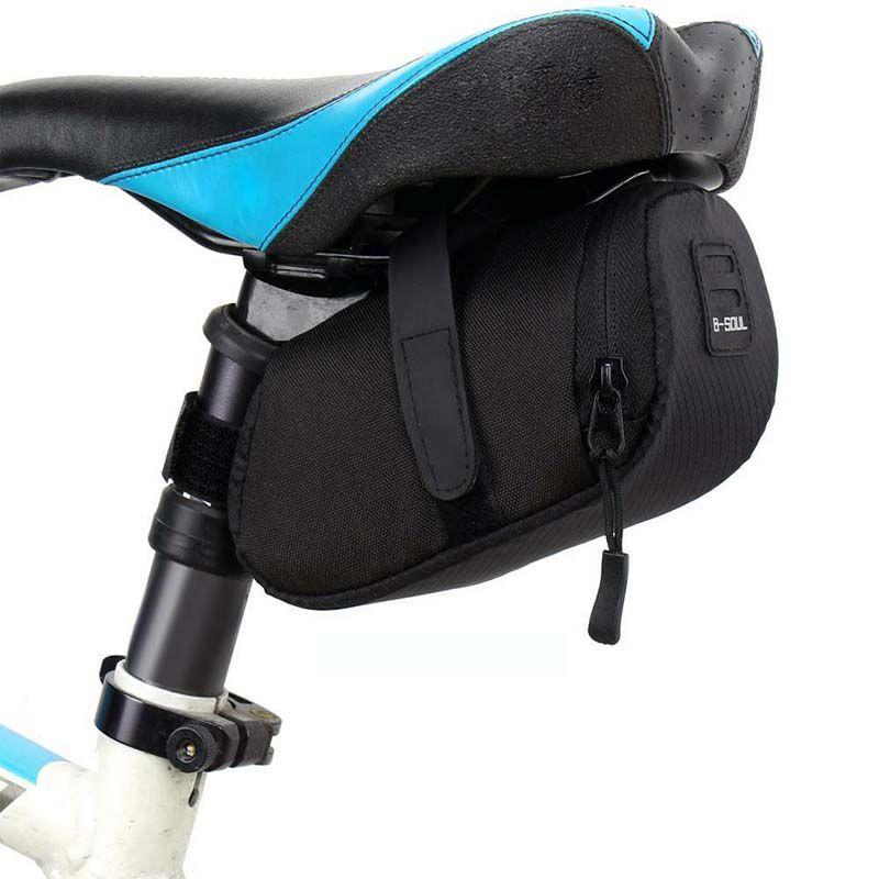 

Bike Waterproof Bicycle Storage Saddle Bag Seat Outdoor Cycling Tail Pouch Rear чёрный