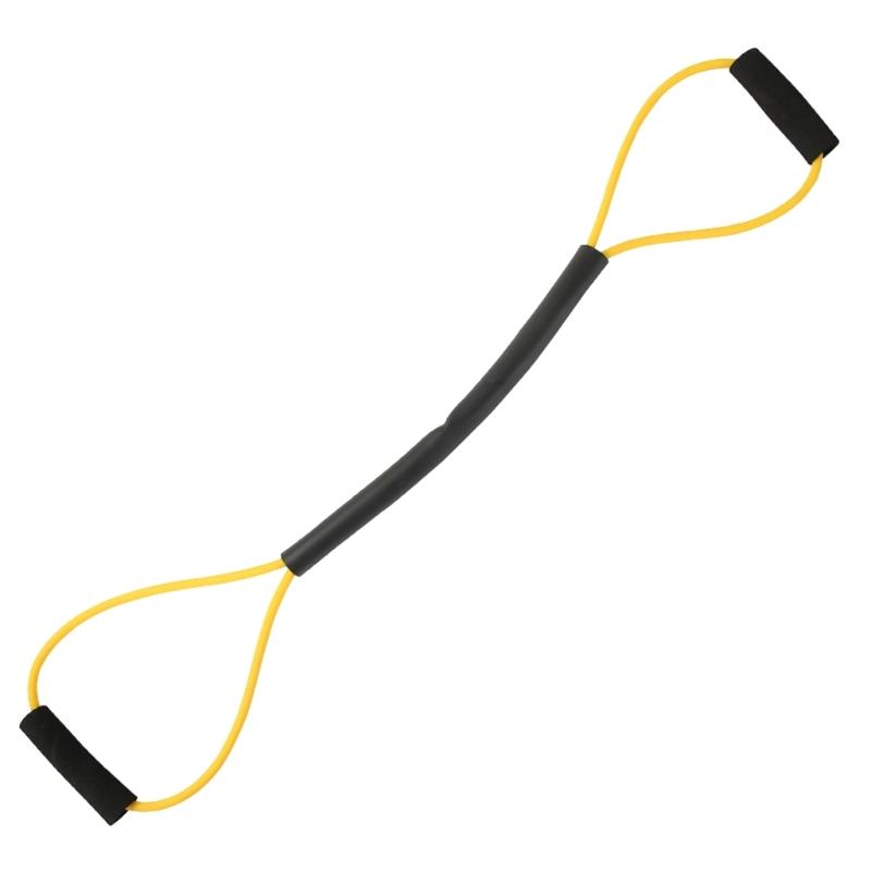 8 Shaped Fitness Rubber Band Gym Training Equipment Stretching Training Yoga Fitness Rope Resistance Band Workout Bands