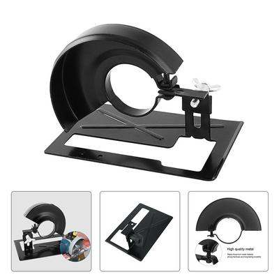 Angle Grinder Bracket Stand Holder Support Base W/ Cover Set Adjustable Metal